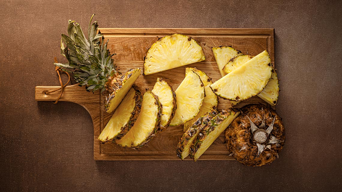 Ananas - Pancia sgonfia a pranzo e cena